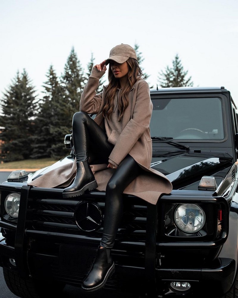 Мода на кожаные брюки 2026: актуальные фасоны в лучших сочетаниях