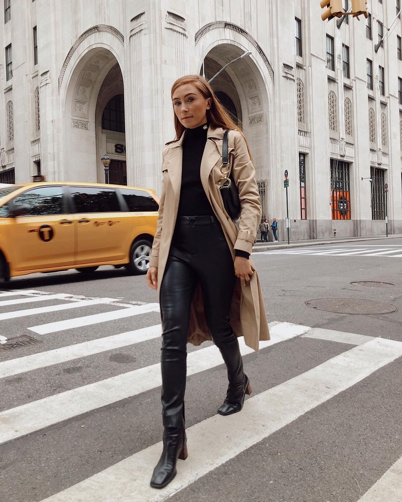 Мода на кожаные брюки 2026: актуальные фасоны в лучших сочетаниях