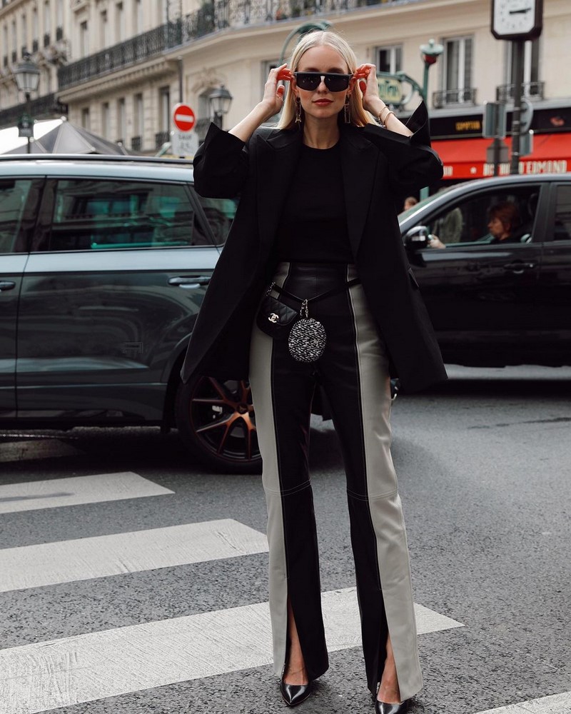 Мода на кожаные брюки 2026: актуальные фасоны в лучших сочетаниях