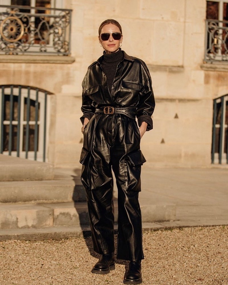 Мода на кожаные брюки 2026: актуальные фасоны в лучших сочетаниях