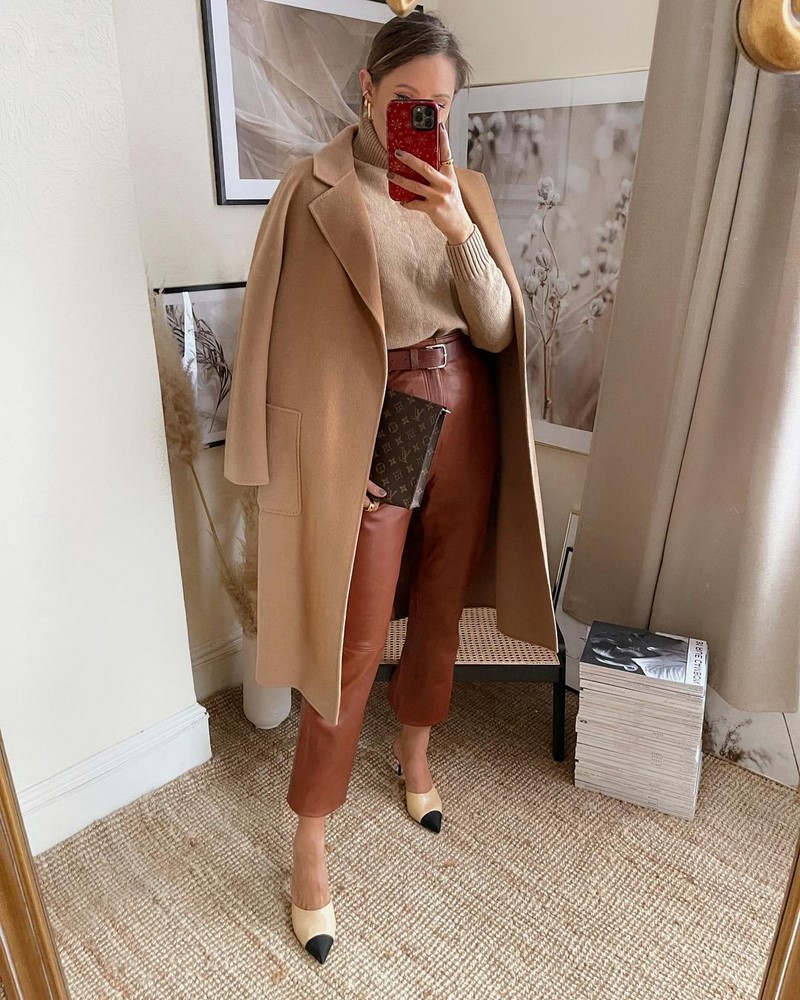 Мода на кожаные брюки 2026: актуальные фасоны в лучших сочетаниях