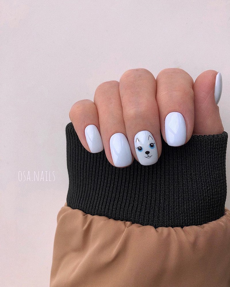 Рисунки в дизайне ноготков осень-зима 2026-2027: фото нейл-арта