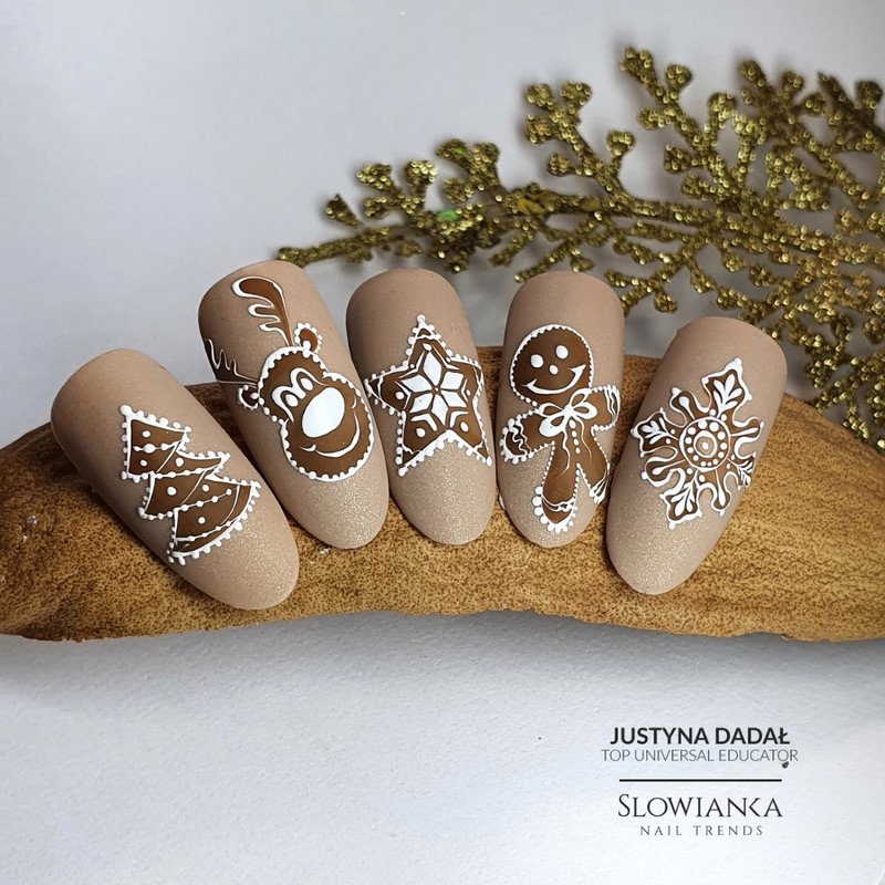 Рисунки в дизайне ноготков осень-зима 2026-2027: фото нейл-арта