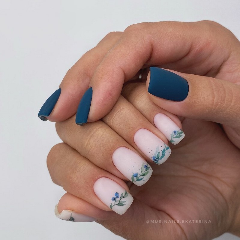 Рисунки в дизайне ноготков осень-зима 2026-2027: фото нейл-арта