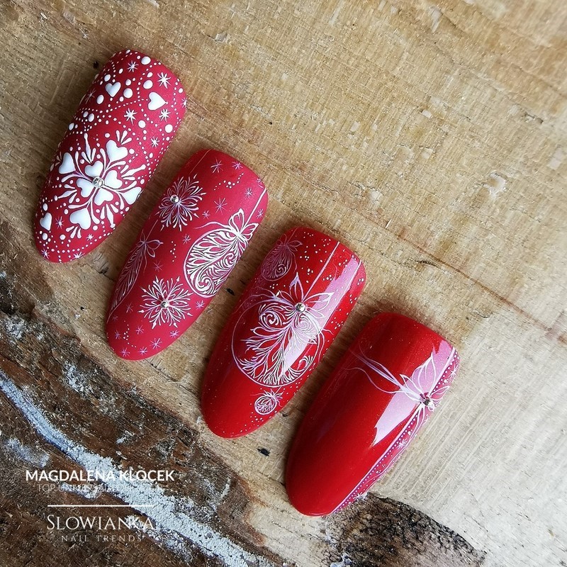 Рисунки в дизайне ноготков осень-зима 2026-2027: фото нейл-арта