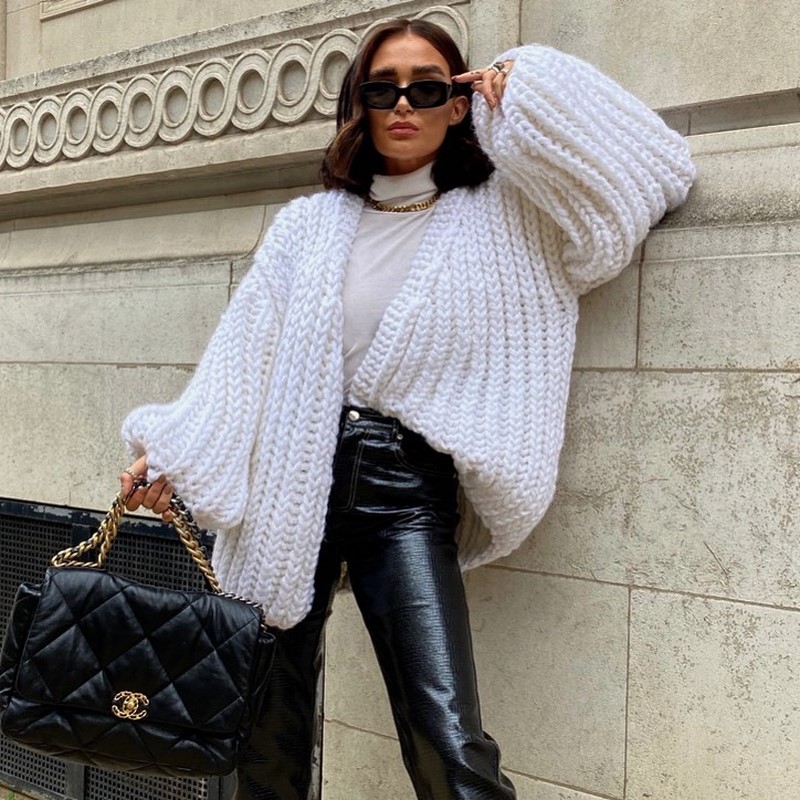 Модные кардиганы 2026 года — фото, модные тенденции