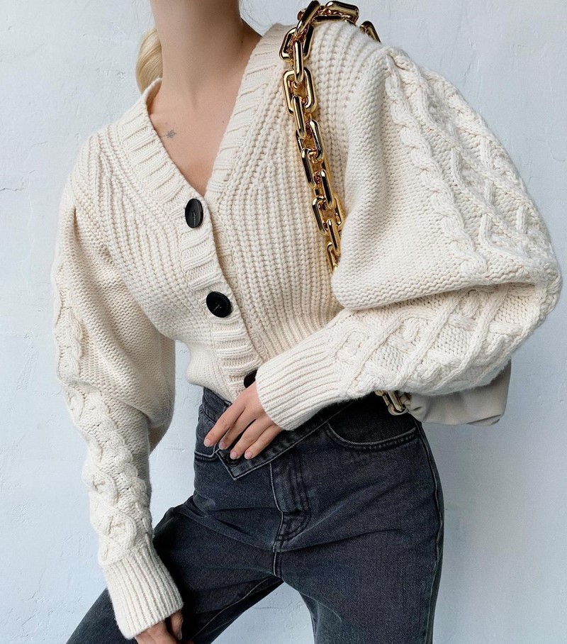 Модные кардиганы 2026 года — фото, модные тенденции