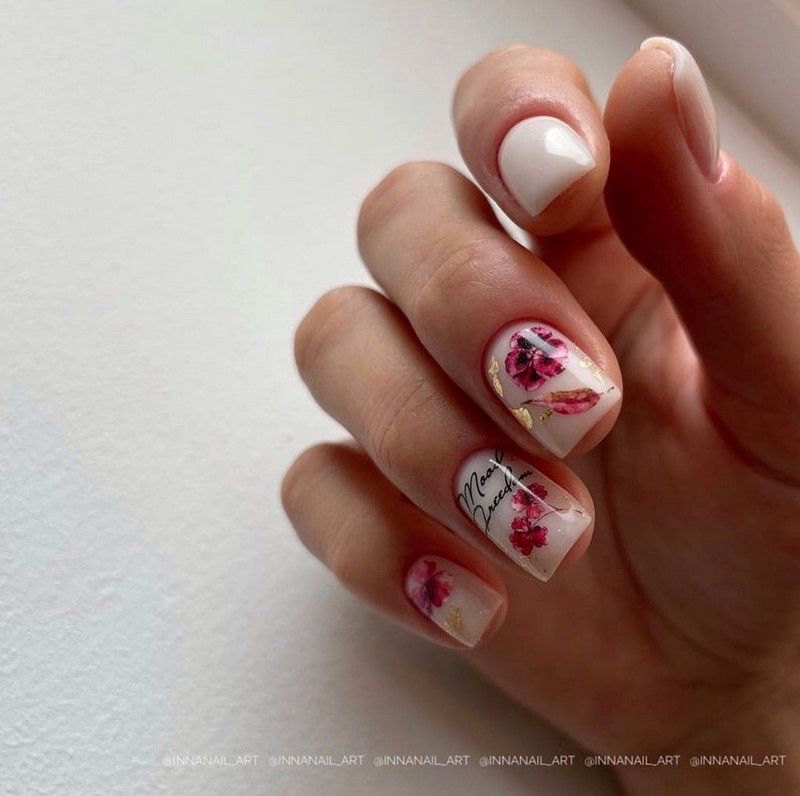 Красивый весенний маникюр 2026 года: идеи, новинки, тренды — фото