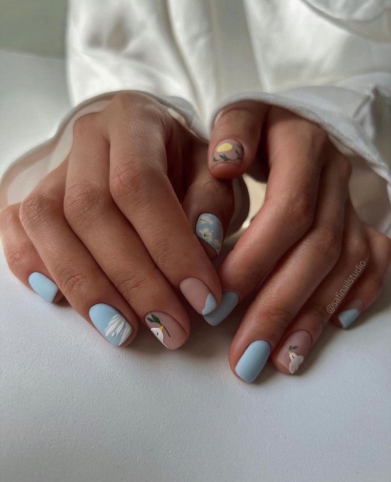 Красивый весенний маникюр 2026 года: идеи, новинки, тренды — фото