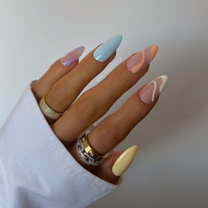 Красивый весенний маникюр 2026 года: идеи, новинки, тренды — фото