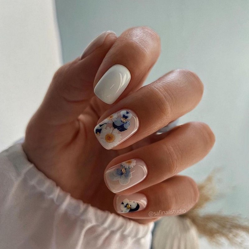 Красивый весенний маникюр 2026 года: идеи, новинки, тренды — фото