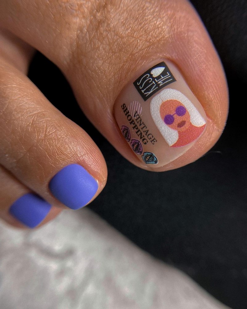 Подберите для себя лучший педикюр 2026: модные идеи, новинки, примеры — фото