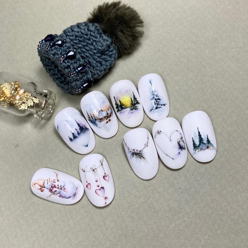 Новогодний маникюр 2027: креативные идеи нейл-дизайна