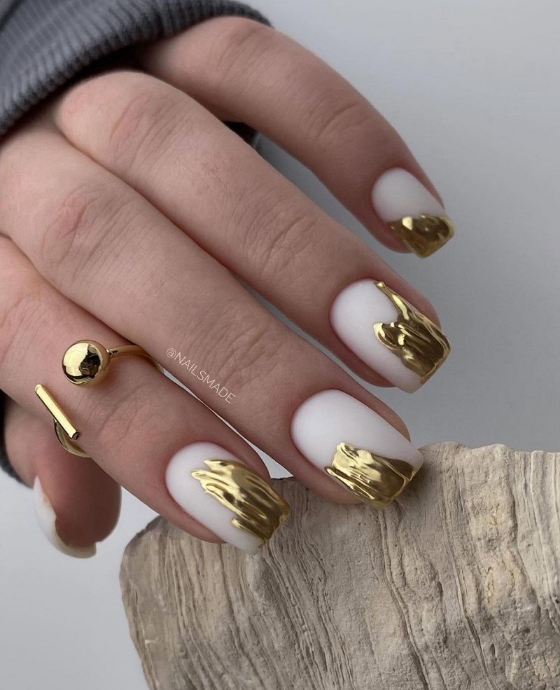 Роскошный новогодний маникюр 2027 года: фото, идеи маникюра на Новый год