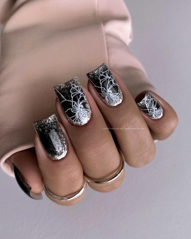 Роскошный новогодний маникюр 2027 года: фото, идеи маникюра на Новый год