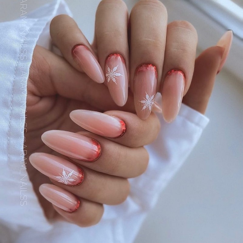 Роскошный новогодний маникюр 2027 года: фото, идеи маникюра на Новый год