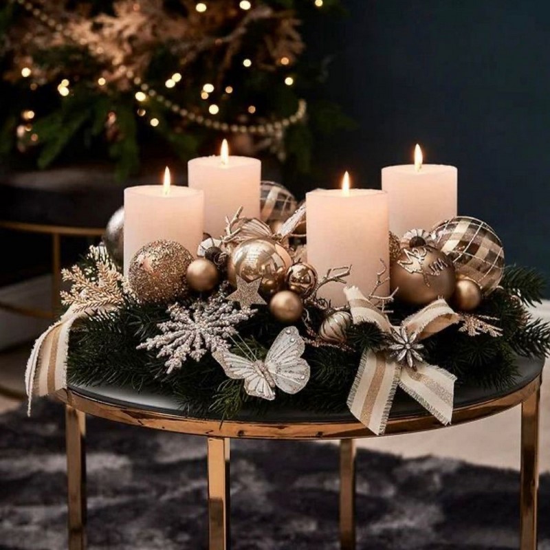 Какой декор станет мегапопулярным на Новый 2027 год: свежие идеи оформления на фото