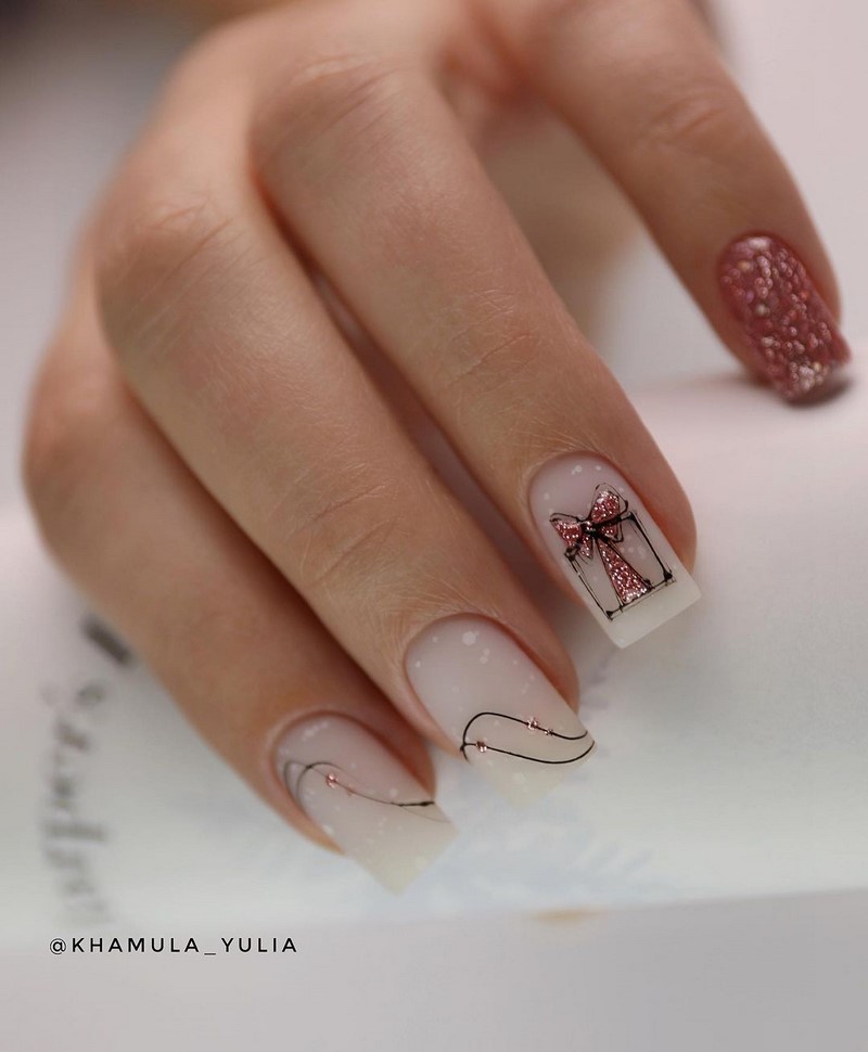 Новогодний маникюр 2027: креативные идеи нейл-дизайна