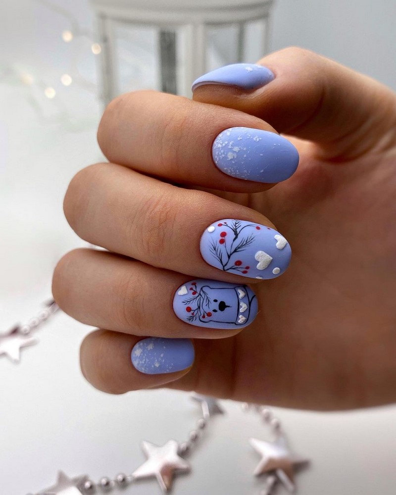 Новогодний маникюр 2027: креативные идеи нейл-дизайна