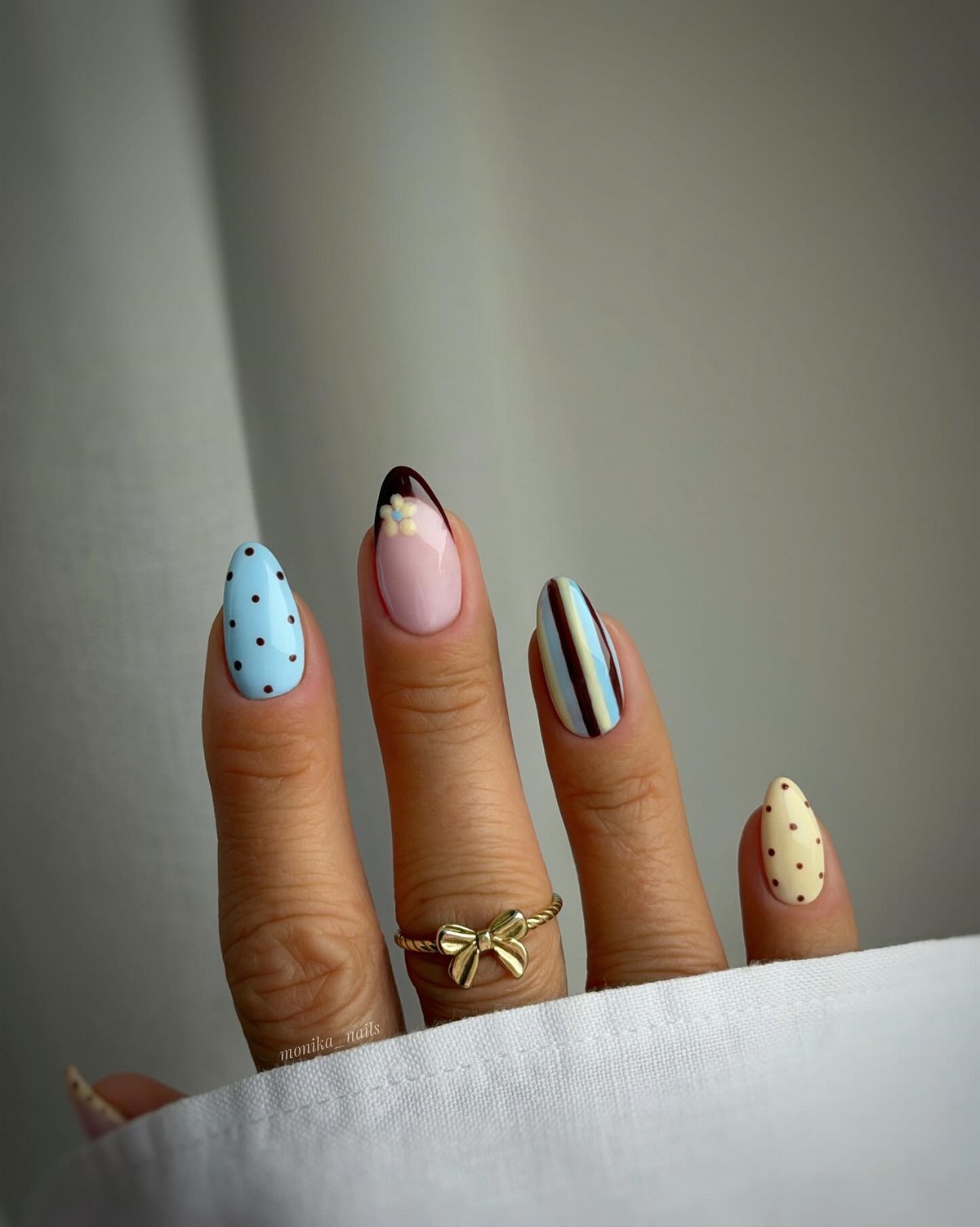 Лимонный маникюр, который вытесняет нежную пастель