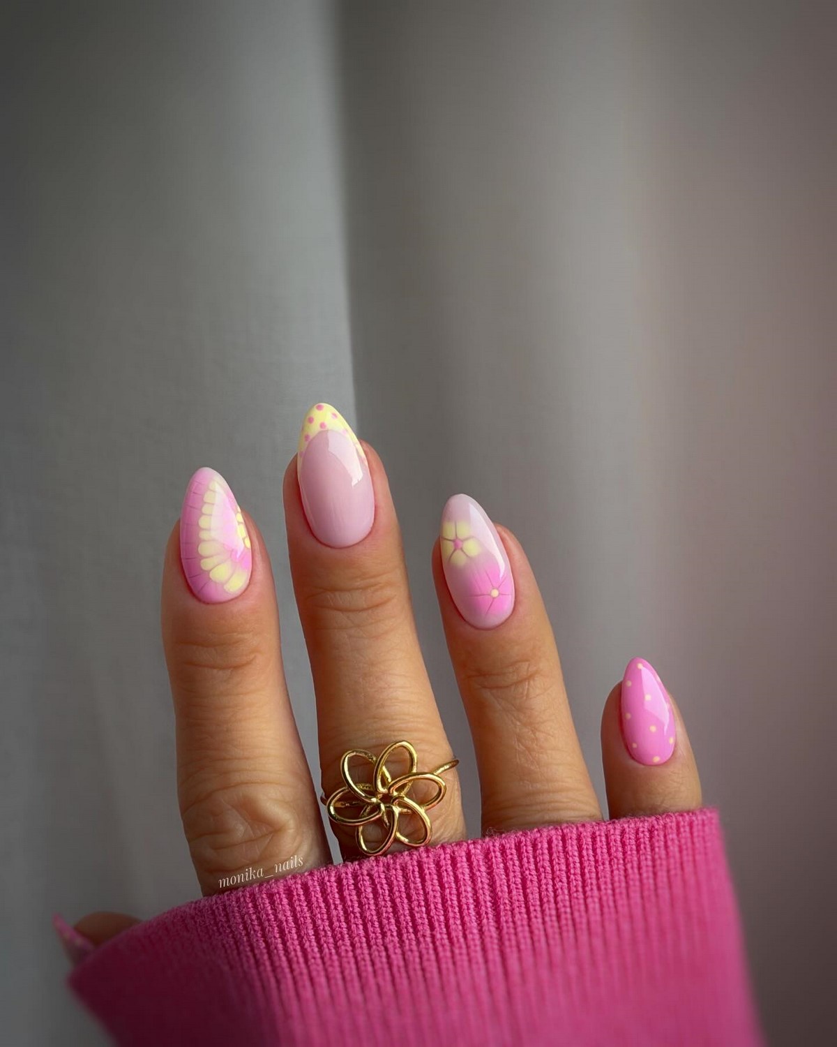 Желтый маникюр вместо нюда: тренд, который захватил весну